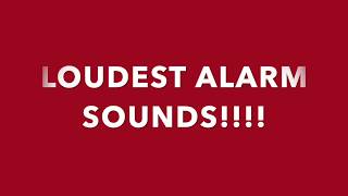 LOUDEST ALARM SOUND FOR 20 MINS [upl. by Soo]