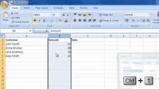 Microsoft Excel  Creating An Income Expenditure Spreadsheet by Tuutescom [upl. by Leeth]