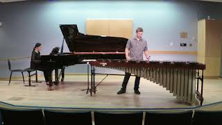 Paul Creston Marimba Concertino Mvt 3 [upl. by Eeuqram529]