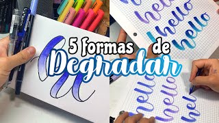 APRENDE A DEGRADAR🖍✨  Paso a paso  Tips conmigo [upl. by Nellac]