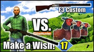 Blaser F3 OU Custom Grade vs Pheasants Make a Wish 17  theHunter Classic [upl. by Hobie]