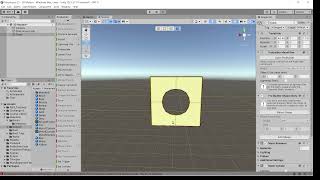 Updated  Unity  Probuilder  Create a roundcircular hole in an object or shape quickly and easily [upl. by Bunting]