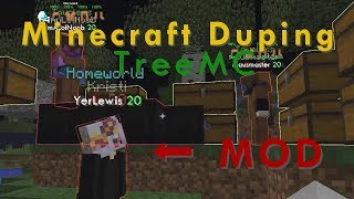 Duping on a PaytoWin Minecraft Server  TreeMC [upl. by Ahcsrop379]