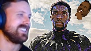 Forsen Reacts  TChalla Arrives In Wakanda  Black Panther IMAX 4K [upl. by Dnilazor]