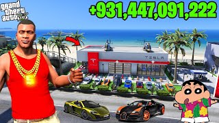 FRANKLIN FRUIT SELLER OPEN NEW BILLIONARIE CAR SHOWROOM IN GTA5 l Varunthegamer [upl. by Salinas567]