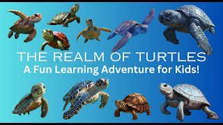 Turtle Tales Exploring the Realm of Terrific Turtles  Fun Learning for Kids [upl. by Silera]