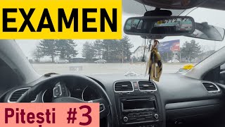 SIMULARE EXAMEN AUTO LA PITESTI 3 [upl. by Yanehc724]