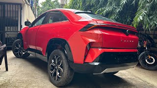 Tata Curvv 2024 Diesel Complete Review  Mini URUS Interior Exterior Price Features All Details [upl. by Demmy]