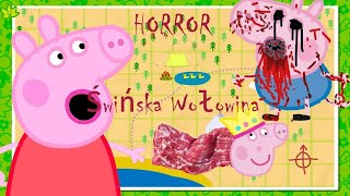 Gra horror o świńce peppie Informacje i gameplay Świńska Wołowina [upl. by Acinemod220]