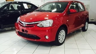 Toyota Etios Hatch 13 Flex  Volta rápida [upl. by Accire]