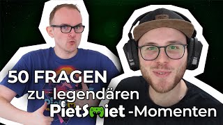 MOMENTE die GESCHICHTE schrieben  50 Fragen zu legendären PietSmietMomenten [upl. by Utley]