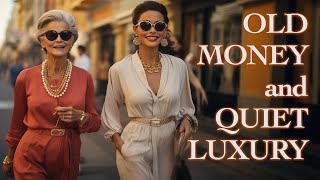 OLD MONEY and Quiet Luxury Style at an Elegant Age 🇮🇹 How Italians achieve elegance in dressing [upl. by Norreht]