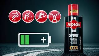 Alpecin Sport Caffeine Shampoo CTX English [upl. by Nimajaneb]