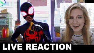 SpiderMan Across the SpiderVerse Trailer 2 REACTION  2023 [upl. by Niccolo8]