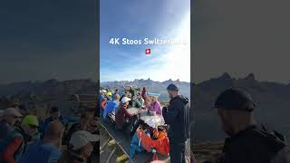 4K Stoos Cross Switzerland🇨🇭stoos travel swissmountain hike [upl. by Thorlie]