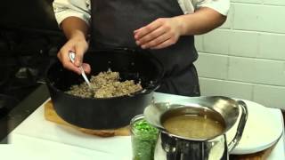 Making Boudin with Chef Nathan Richard of Kingfish [upl. by Eivla105]