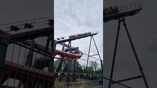 The Quest Roller Coaster Launch at Emerald Park Ireland shorts rollercoaster themepark rides [upl. by Aicilla309]