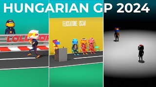 Hungarian GP 2024  Highlights  Formula 1 Comedy [upl. by Neemsaj505]