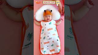 Want to Ensure a Perfect Head Shape The AntiFlat Head Baby Headrest Makes It Easy baby babycare [upl. by Ahsinar]