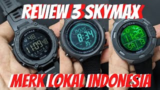 Review 3 Jam Skymax Merk Lokal Buatan Internasional [upl. by Mariko]