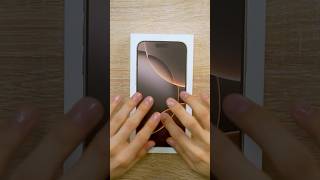 YA TENGO EL NUEVO IPHONE 16 PRO MAX asmr shorts unboxing asmrvideo apple [upl. by Cordelie]