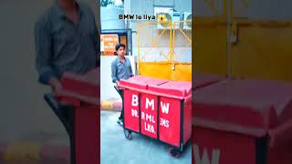 BMW ke grand delivery 🎉❤️ trendingshorts shortsfeed virlashort bmw carslover comedy fun [upl. by Chuah710]