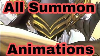 Shadowverse Champions Battle All Summon Animations [upl. by Dawna]