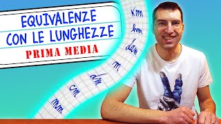 Equivalenze con le misure di lunghezza come si fanno – Prima Media Tutorial per genitori [upl. by Asha]