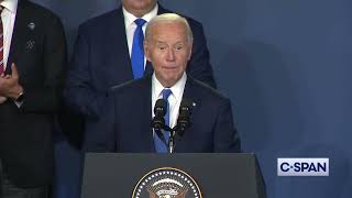 President Biden mistakenly introducing President Zelenskiy as quotPresident Putinquot [upl. by Merridie999]