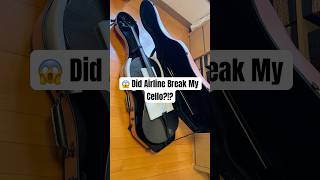 😱Did Airline Break My Cello [upl. by Bibi]