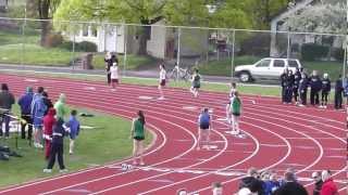 400m Chase Middle School 78th grade girls Rogers [upl. by Yenttihw291]