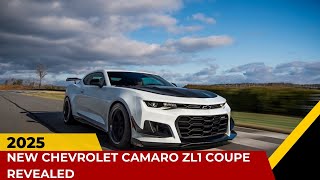 2025 New Chevrolet Camaro ZL1 Coupe Revealed [upl. by Danas]