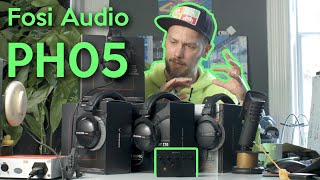 Fosi Audio PH05 review plus DT770 32 vs 80 vs 250 ohm vs DT770 Pro X [upl. by Kamerman608]