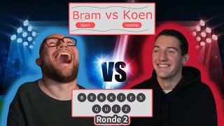 WIE VAN DEZE MANNEN GAAT WINNEN BRAM VS KOEN  BERKJES QUIZ RONDE 2 [upl. by Donal]