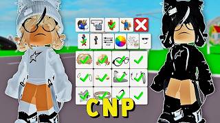 SKINS CNP NO BROOKHAVEN PRETO VS BRANCO [upl. by Nonnair41]