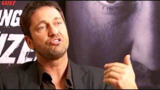 Dorthe Skappel interviews Gerard Butler FULL interview pt 1 [upl. by Kcirednek763]