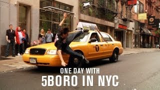 One Day With 5Boro  TransWorld SKATEboarding [upl. by Raama]