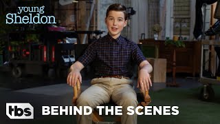 Young Sheldon The Cast of Young Sheldon Talk Their Favorite Moments  Behind the Scenes  TBS [upl. by Muire]