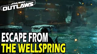 Escape from the Wellspring  The Safecracker  Star Wars Outlaws [upl. by Sirovat]