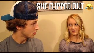 BREAK UP PRANK ON GIRLFRIEND SHE CRIED [upl. by Ejrog516]