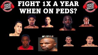 ARE FIGHTERS CYCLING PEDS SO THEY FIGHT LESS FLOYD MAYWEATHER WAS THE FIRST TO PUSH FOR TESTING [upl. by Anuska]