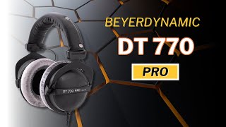 Beyerdynamic DT 770 Pro Headphones [upl. by Annayehc738]