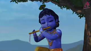 Krishna flute whatsapp status video [upl. by Tirma]