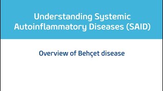 Presentation of Behçet disease [upl. by Emmie380]