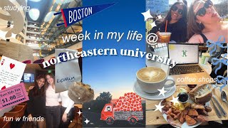 college vlog  northeastern finals moving out dorm tour last days on campus [upl. by Amado809]