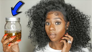 DIY how to make burdock root hair oil [upl. by Azitram830]