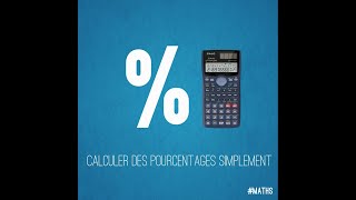 Comment calculer des pourcentages simplement   🔢📏 [upl. by Eyaf]