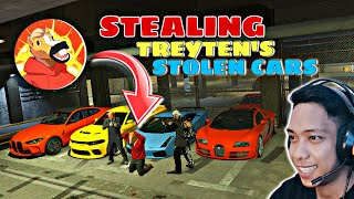 Stealing Treyten STOLEN SUPERCARS in GTA 5 Lambo amp Bugatti [upl. by Ranee]