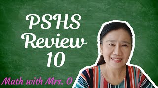 PHILIPPINE SCIENCE HIGH SCHOOL REVIEW 10 [upl. by Gaddi]