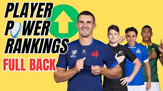 PLAYER POWER RANKINGS  15 FULLBACK [upl. by Anoi]